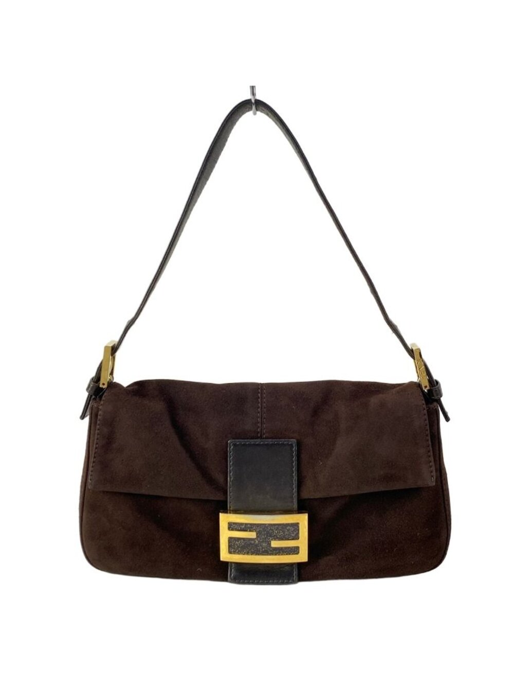 Fendi Shoulder Bag Mamma Bucket Dark Brown